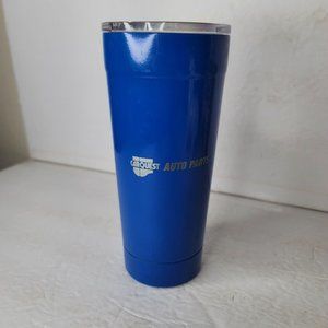 FRIO 24/7 Insulated Travel Mug Carquest Auto Parts Blue w Lid  Appx 8 In Tall